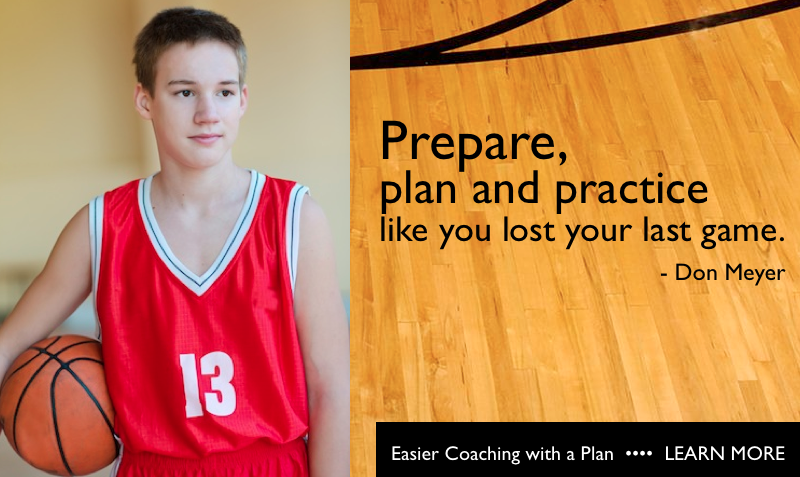 Basketball coaching is easy with a plan