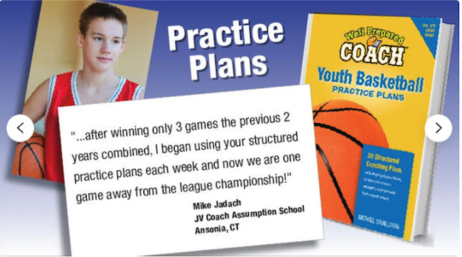 basketball practice plans testimonial.